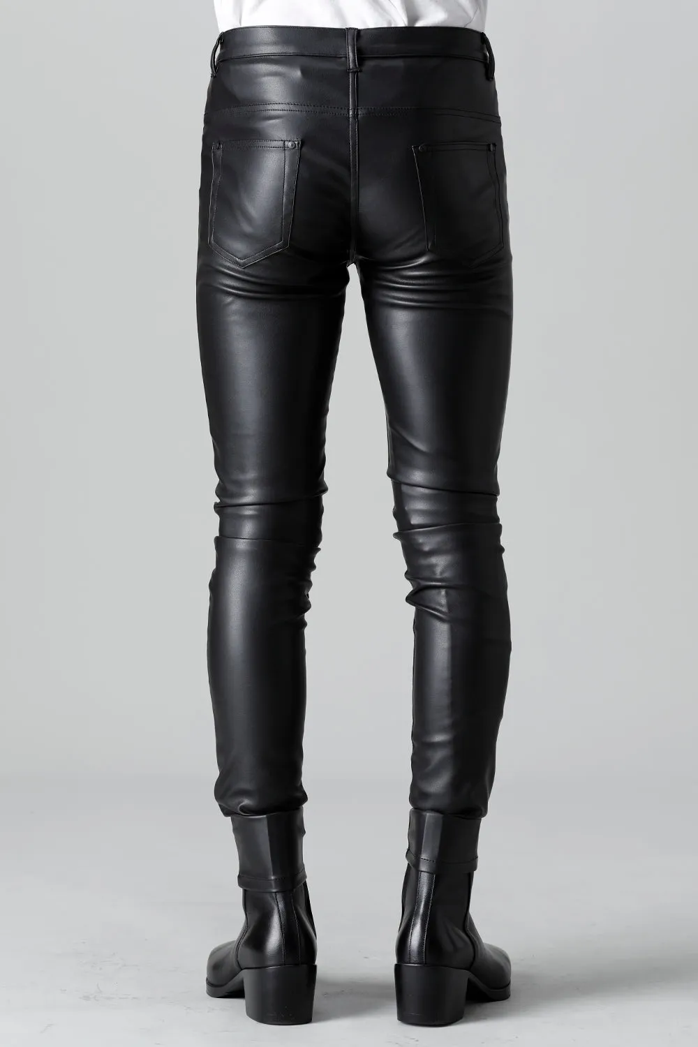 Airy Fake Leather  Faux Leather Leggings Pants