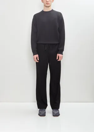 Airy Smooth Cashmere Drawstring Pants