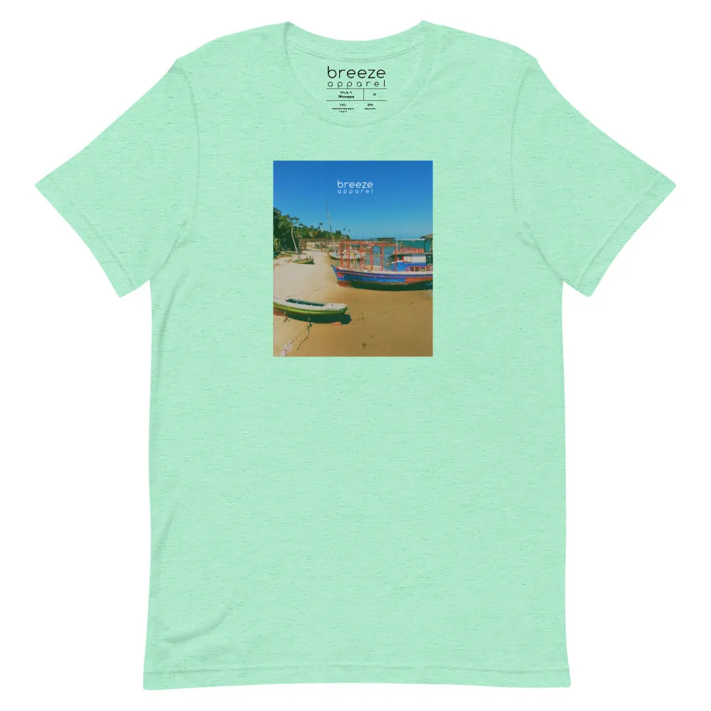 'Brazilian Bay' unisex short-sleeved shirt