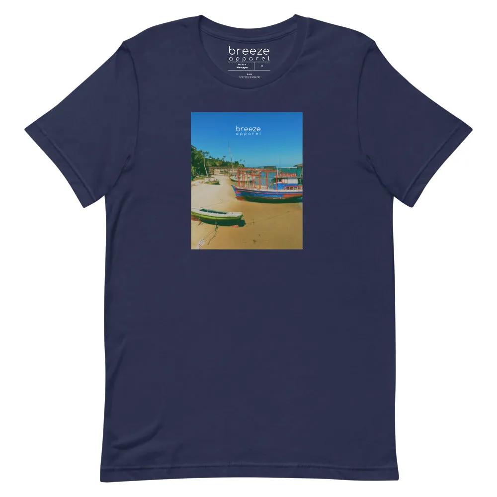 'Brazilian Bay' unisex short-sleeved shirt