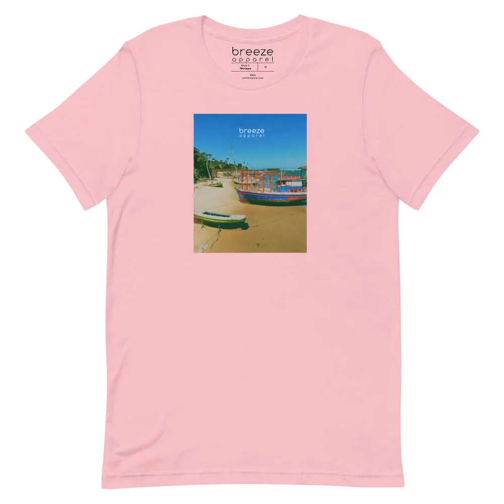 'Brazilian Bay' unisex short-sleeved shirt
