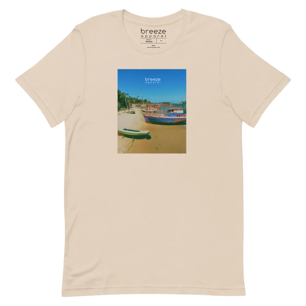 'Brazilian Bay' unisex short-sleeved shirt
