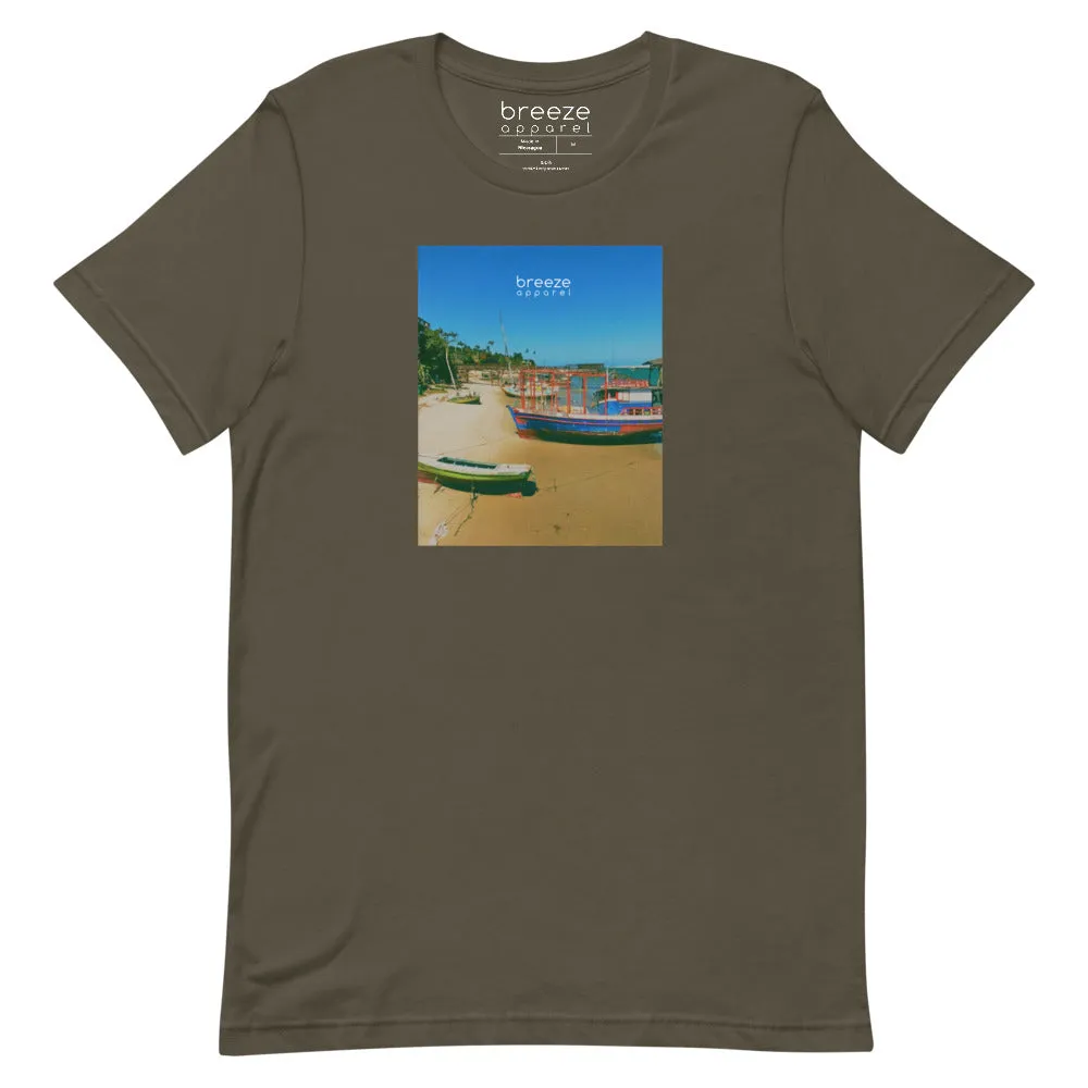 'Brazilian Bay' unisex short-sleeved shirt