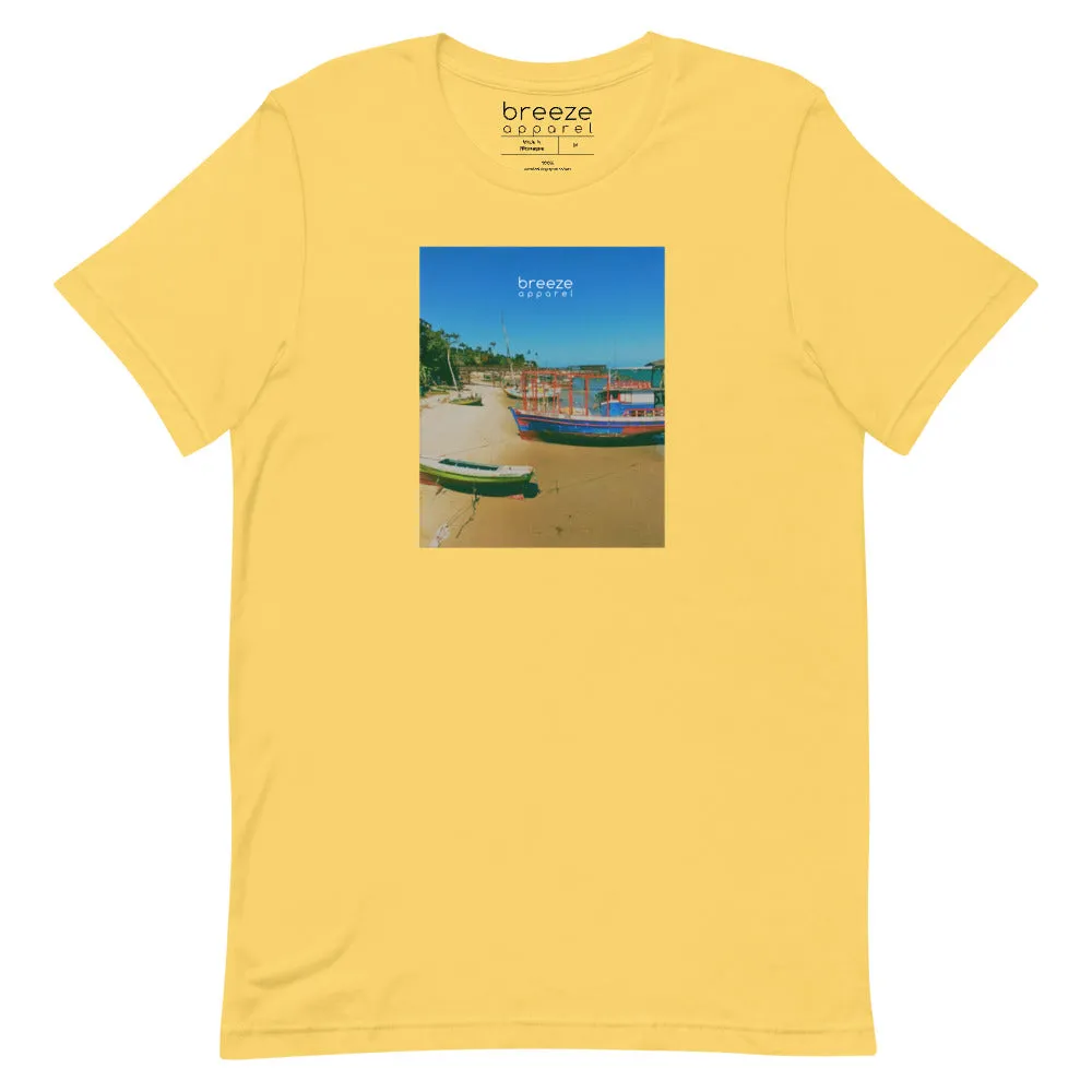 'Brazilian Bay' unisex short-sleeved shirt