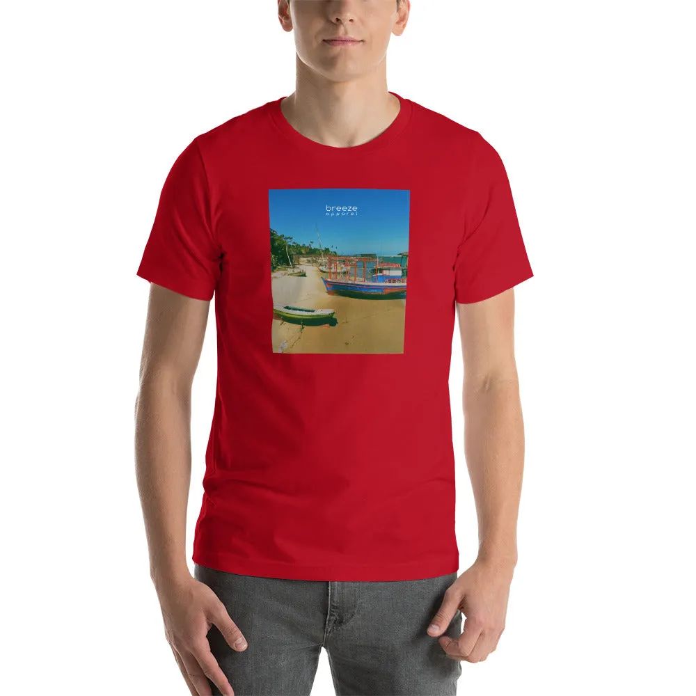 'Brazilian Bay' unisex short-sleeved shirt