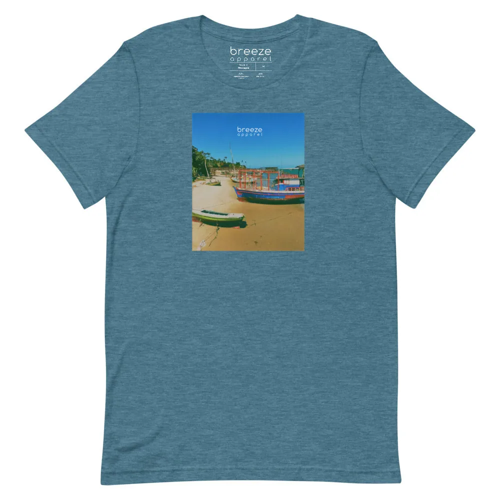 'Brazilian Bay' unisex short-sleeved shirt