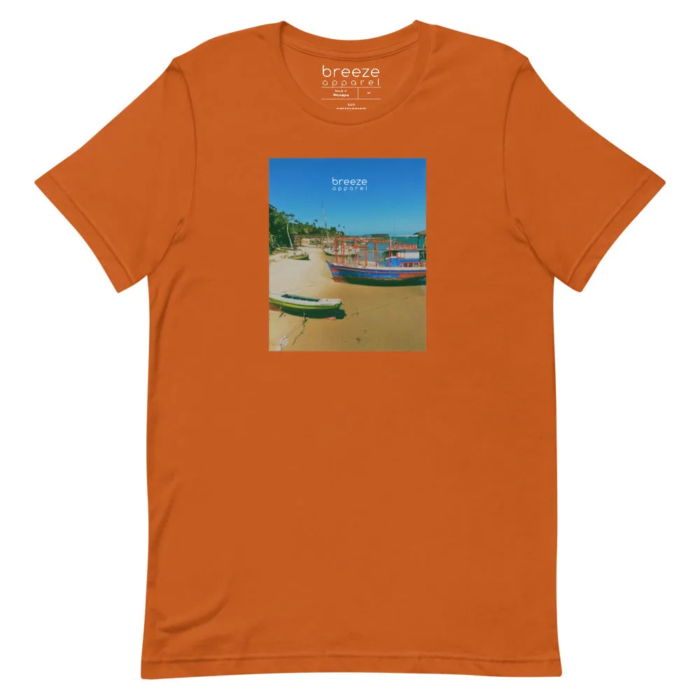 'Brazilian Bay' unisex short-sleeved shirt