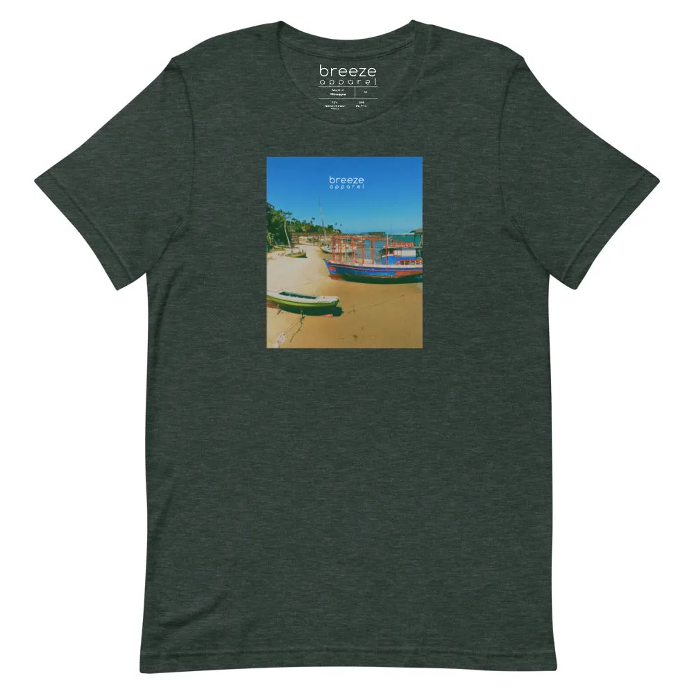'Brazilian Bay' unisex short-sleeved shirt