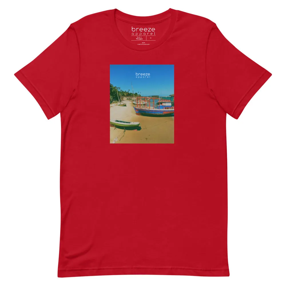 'Brazilian Bay' unisex short-sleeved shirt
