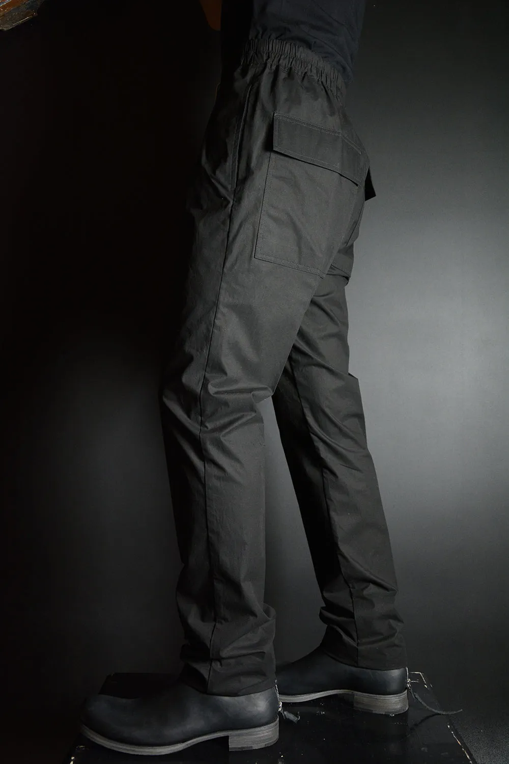 DRAWSTRING SLIM LONG