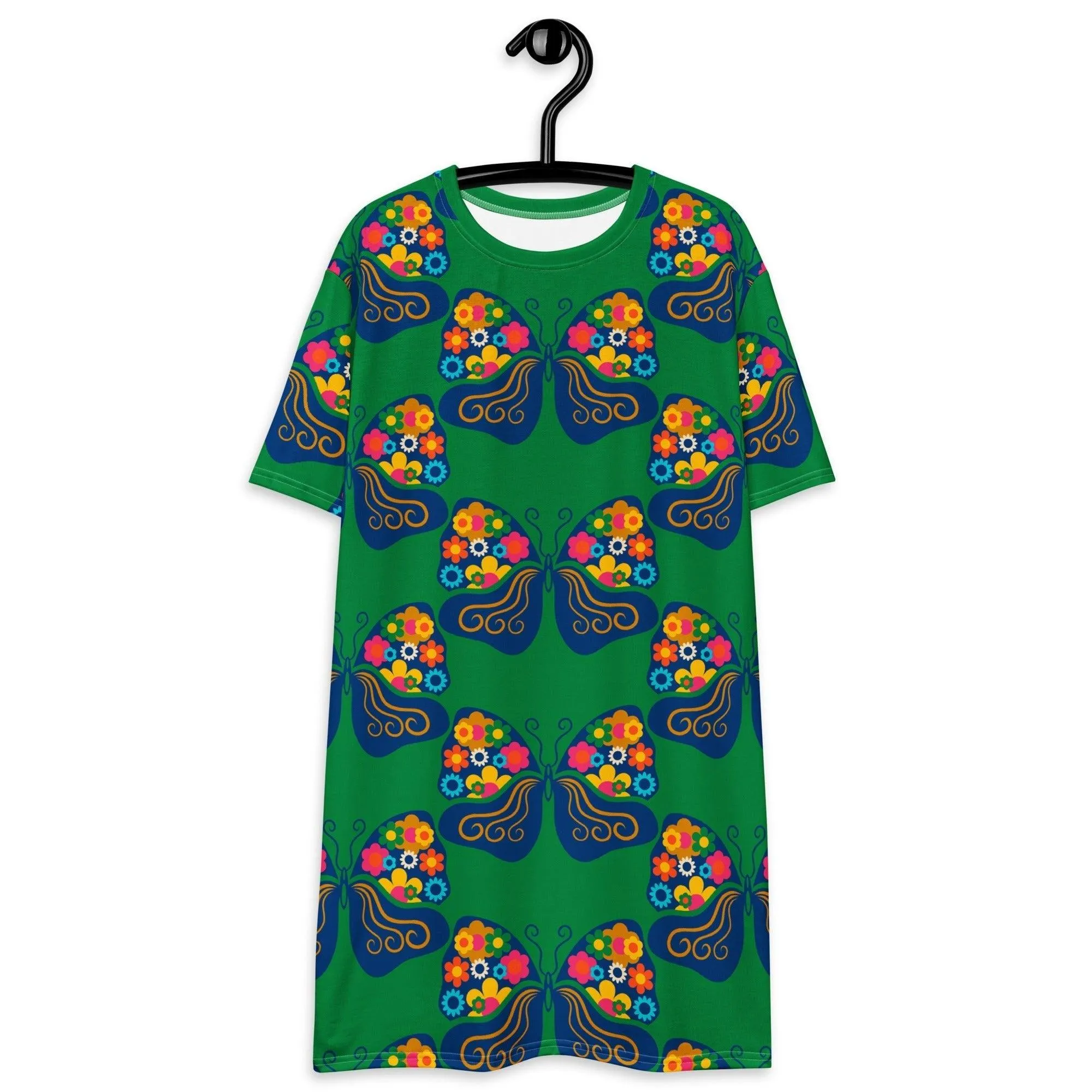 FAB FLOVERYFLY green - T-shirt dress