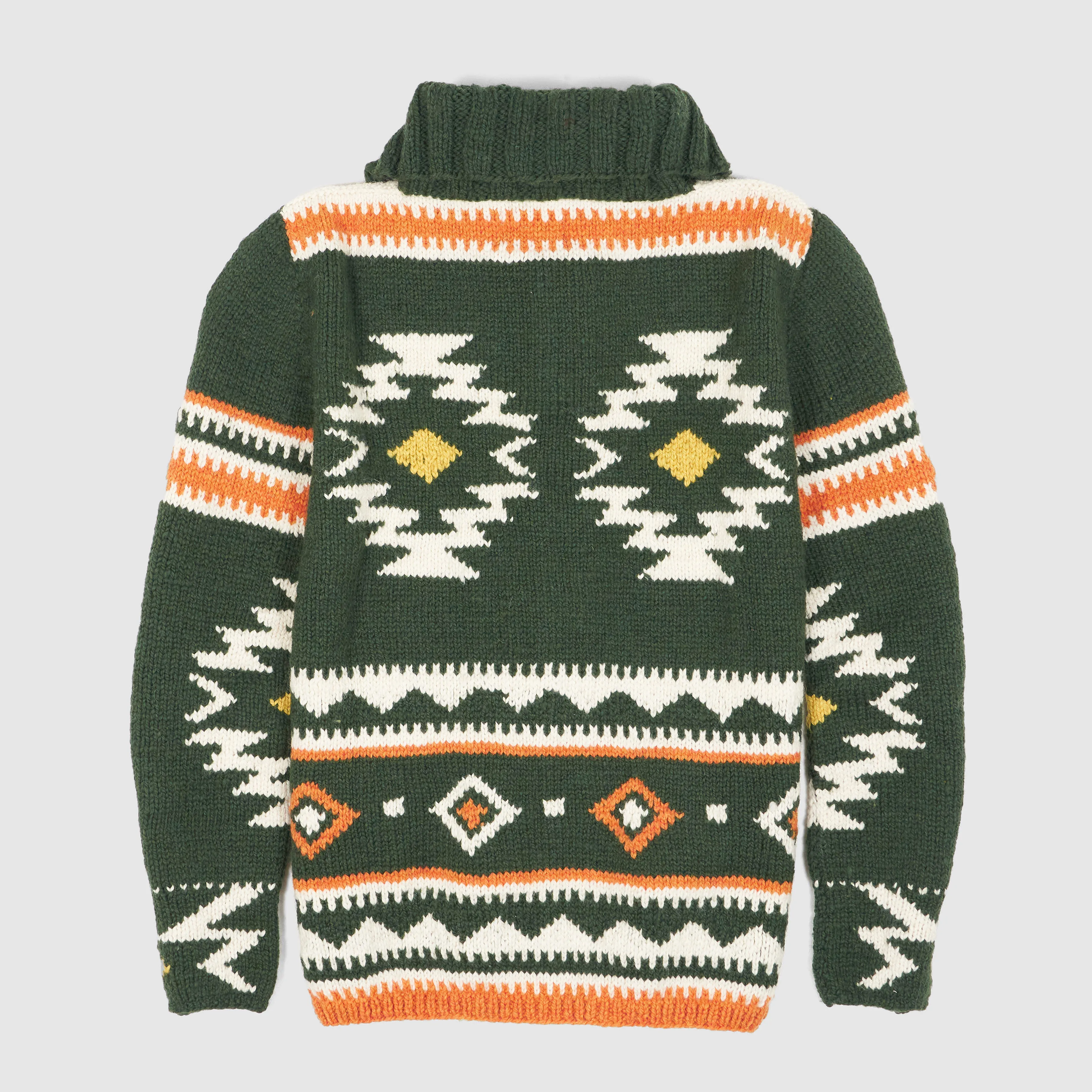 Frantic Hand Knitted Full Zip Cardigan