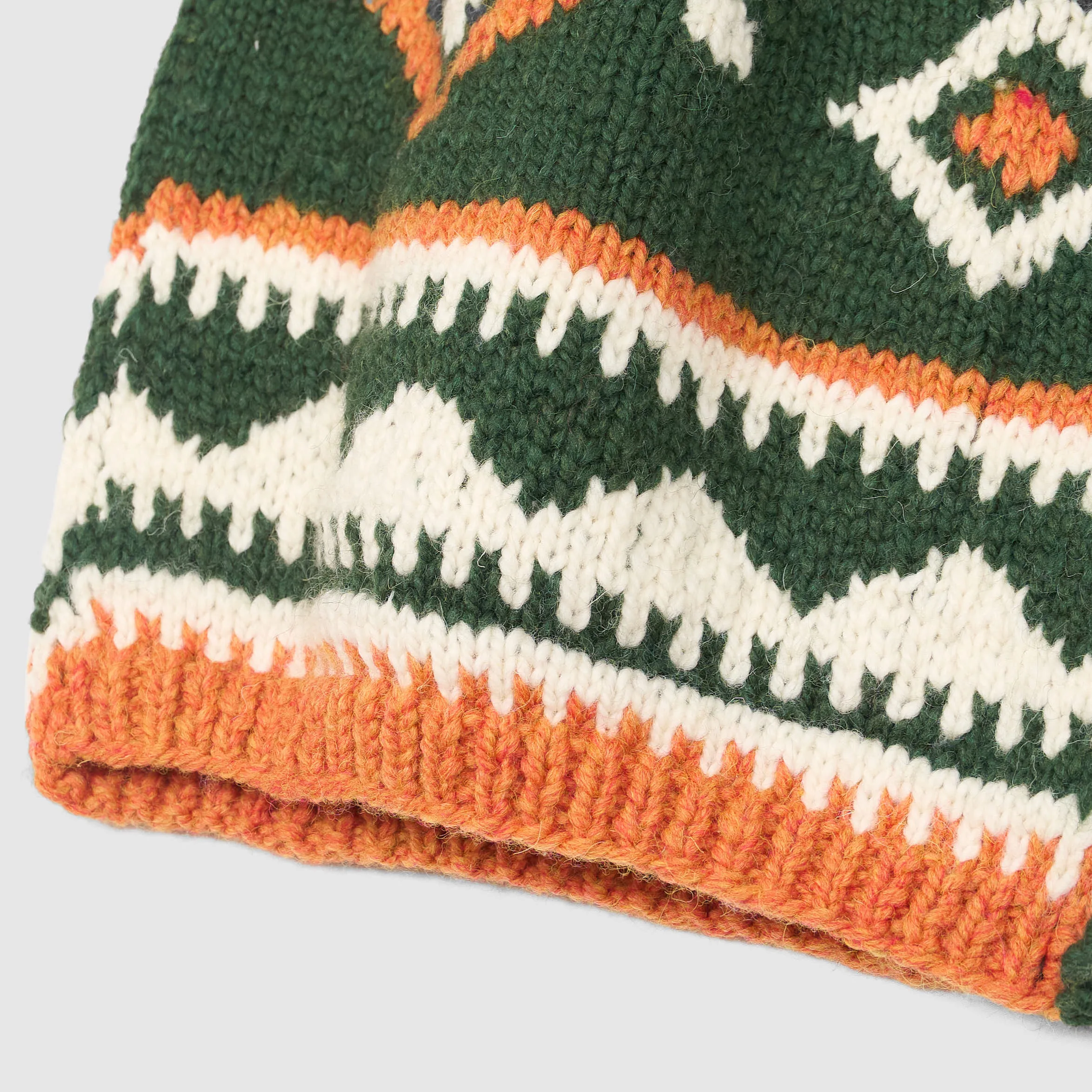 Frantic Hand Knitted Full Zip Cardigan