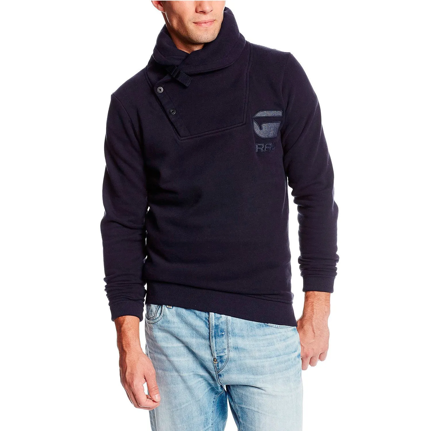 G-Star Kurleigh Aero Sweat Pullover - Black - Mens