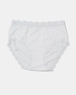 High Rise Knicker White