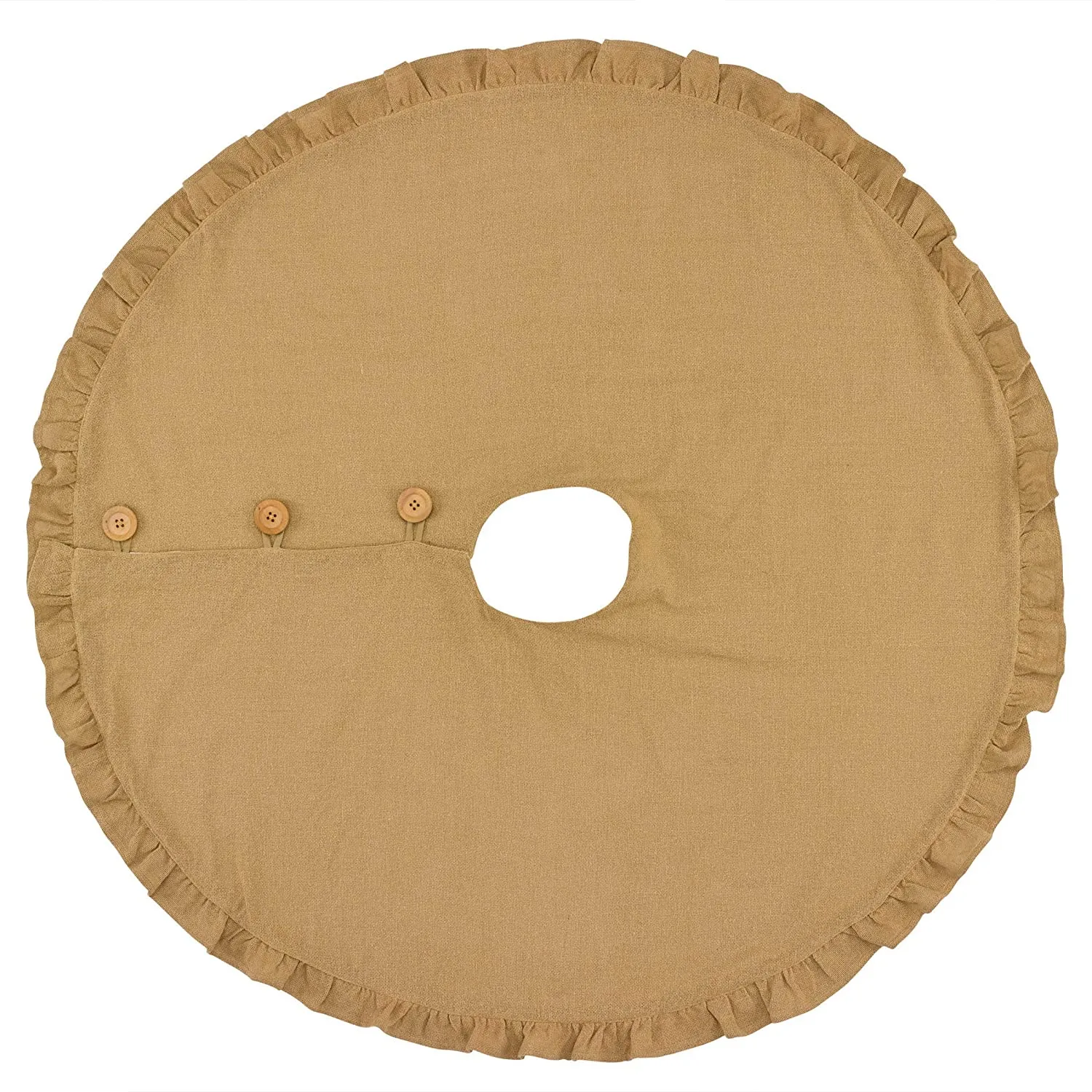 Jute Burlap Tree Skirt - 60" Park Designs