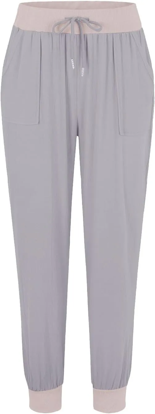 Linen Trouser Summer Wide Leg Linen Pants for Women Work Wide Leg Cotton Lounge Pant Petite