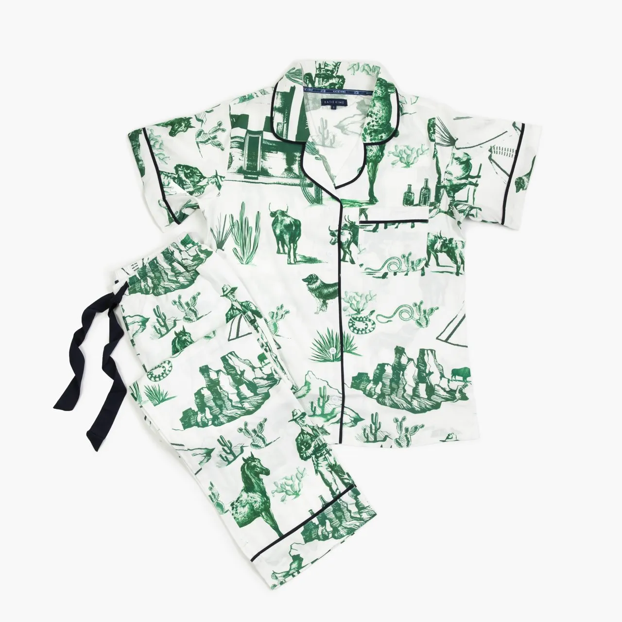 Marfa Toile Pajama Set