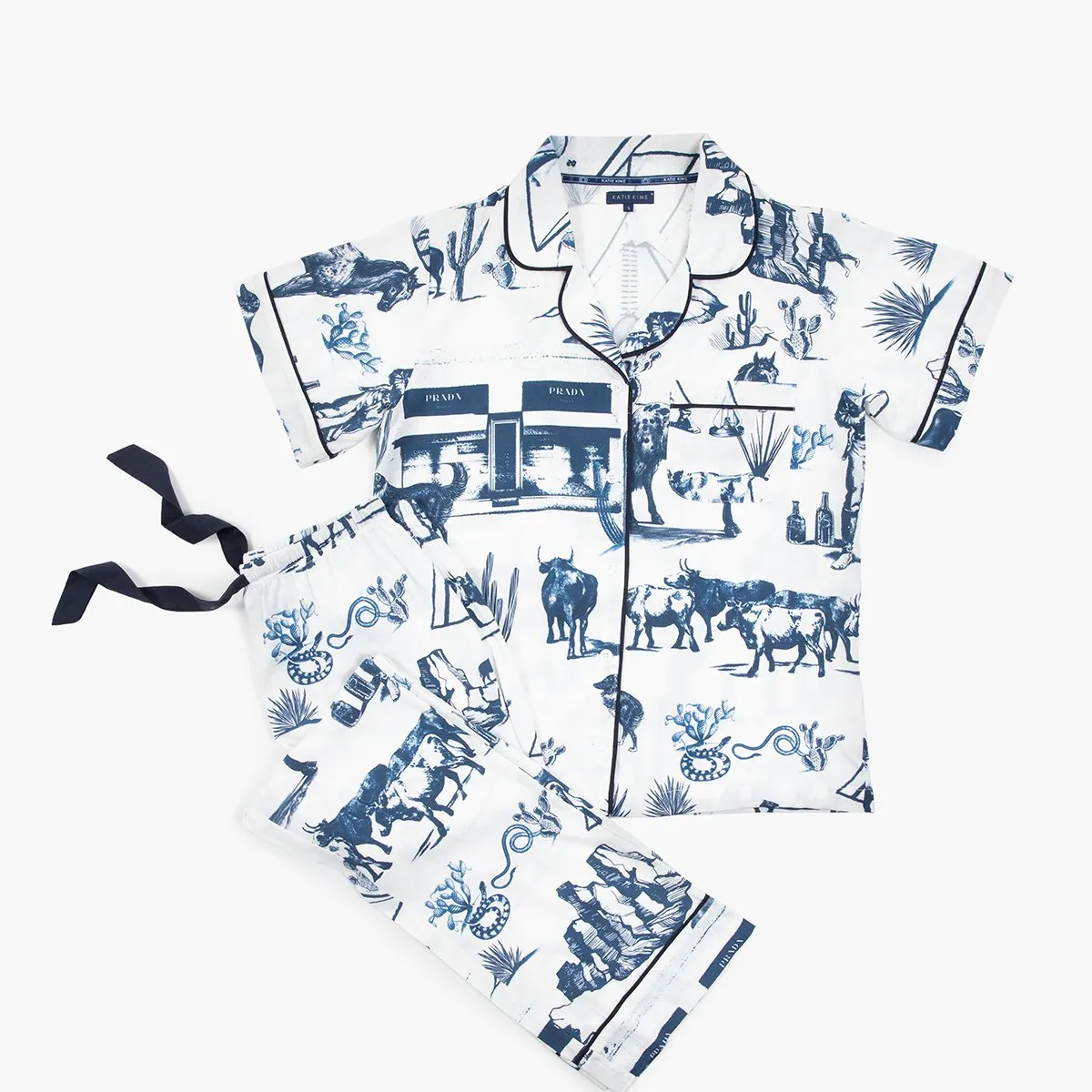 Marfa Toile Pajama Set