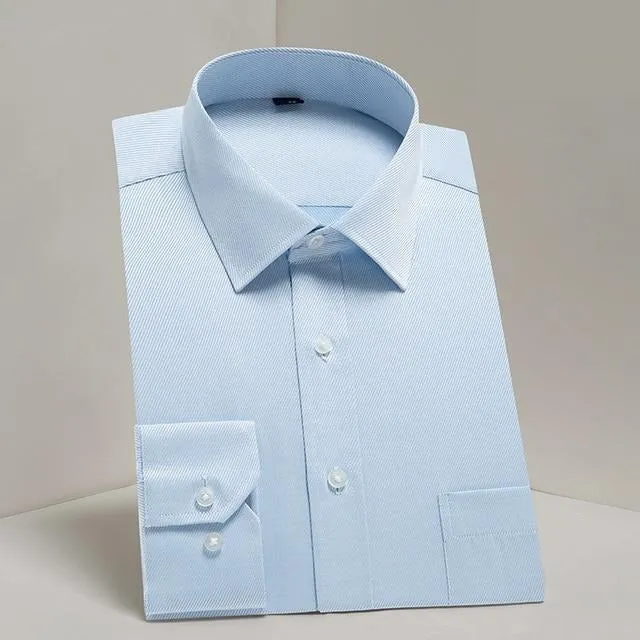 Men's Shirt Long Sleeve Causal Formal Business Dress