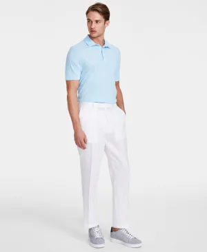 Nautica Mens Modern fit Dress Pants 36 / 32 White Solid