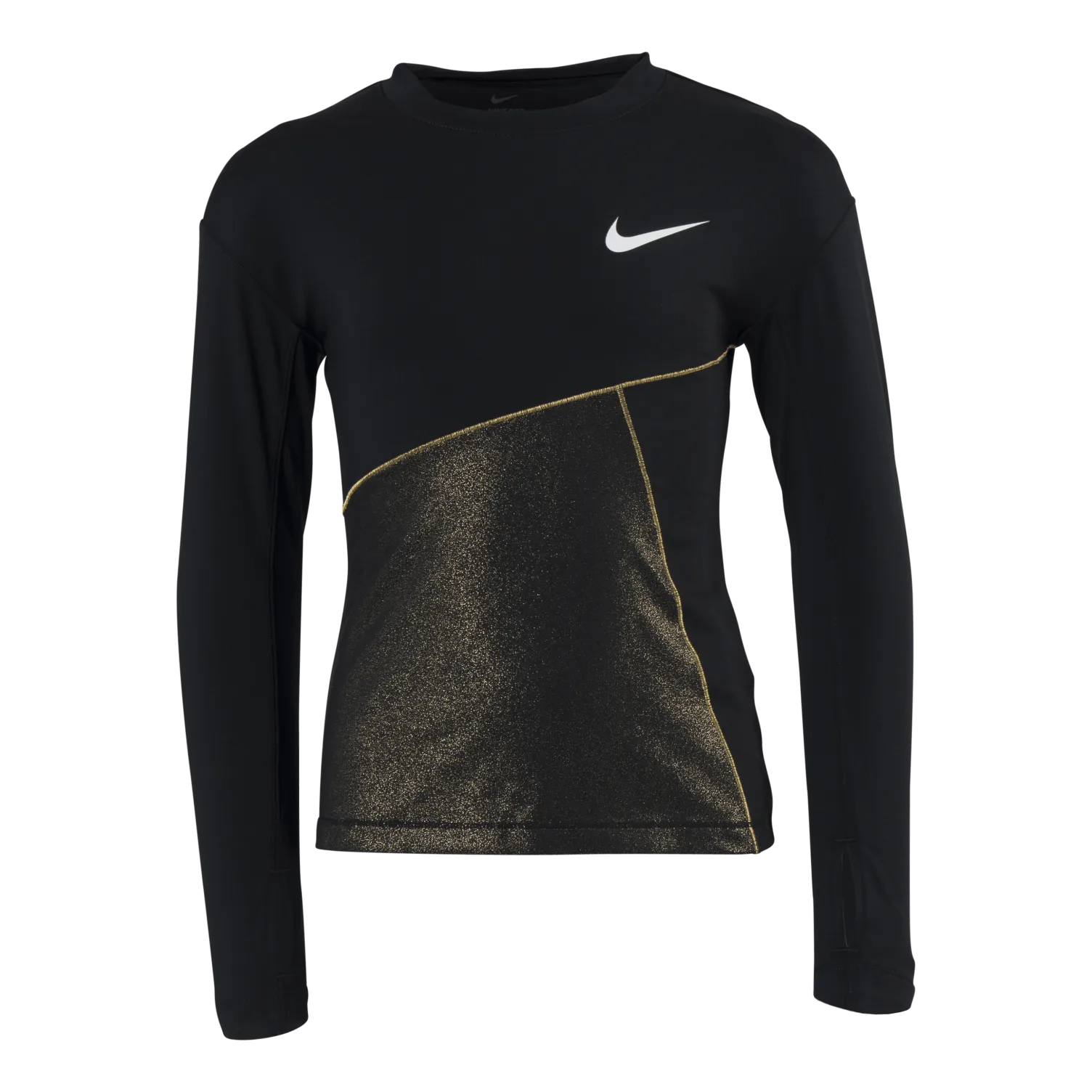 Nike Pro Warm Shine Junior Black