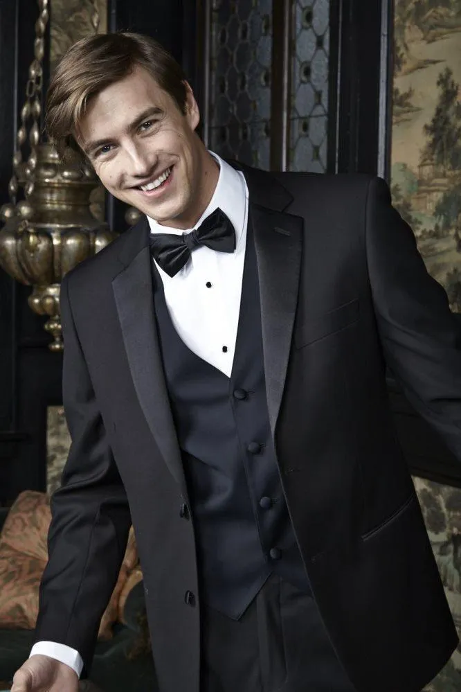 "Kingston" Black Tuxedo Jacket