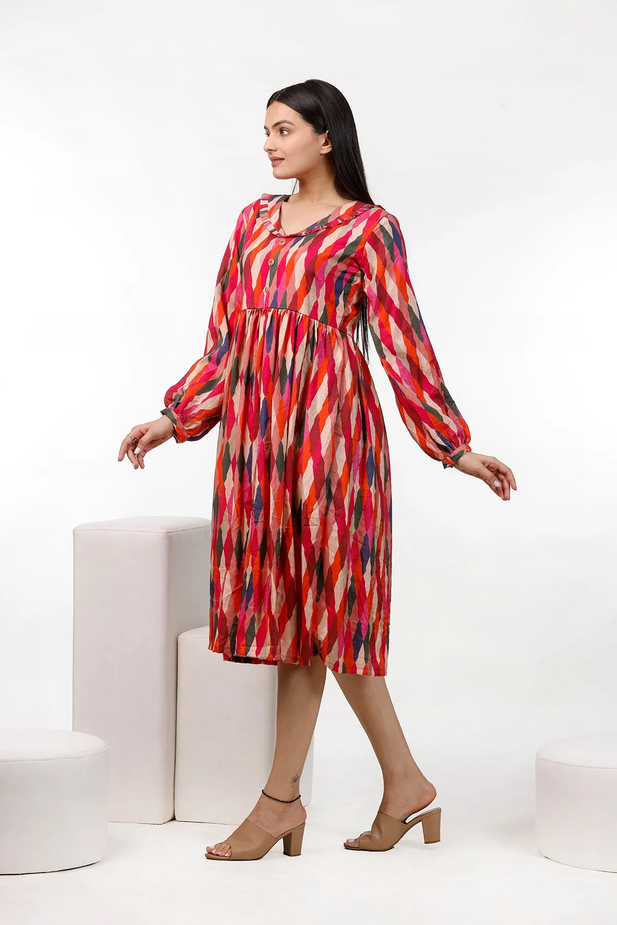 Rainbow Colorful Dress