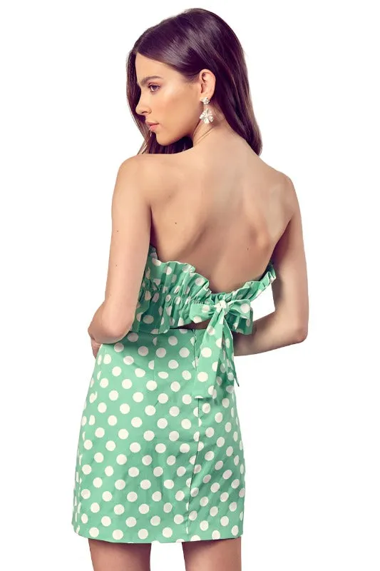 Ruffle Polka Dot Dress