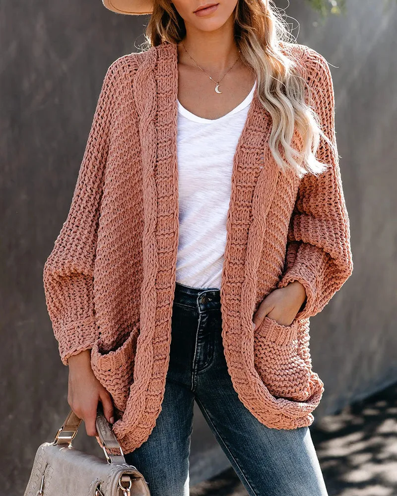 Sheila Oversize Sleeve Boho Knitted Women Sweater