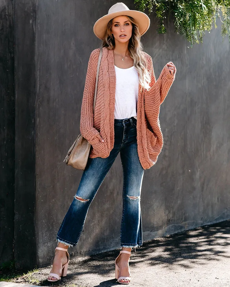 Sheila Oversize Sleeve Boho Knitted Women Sweater