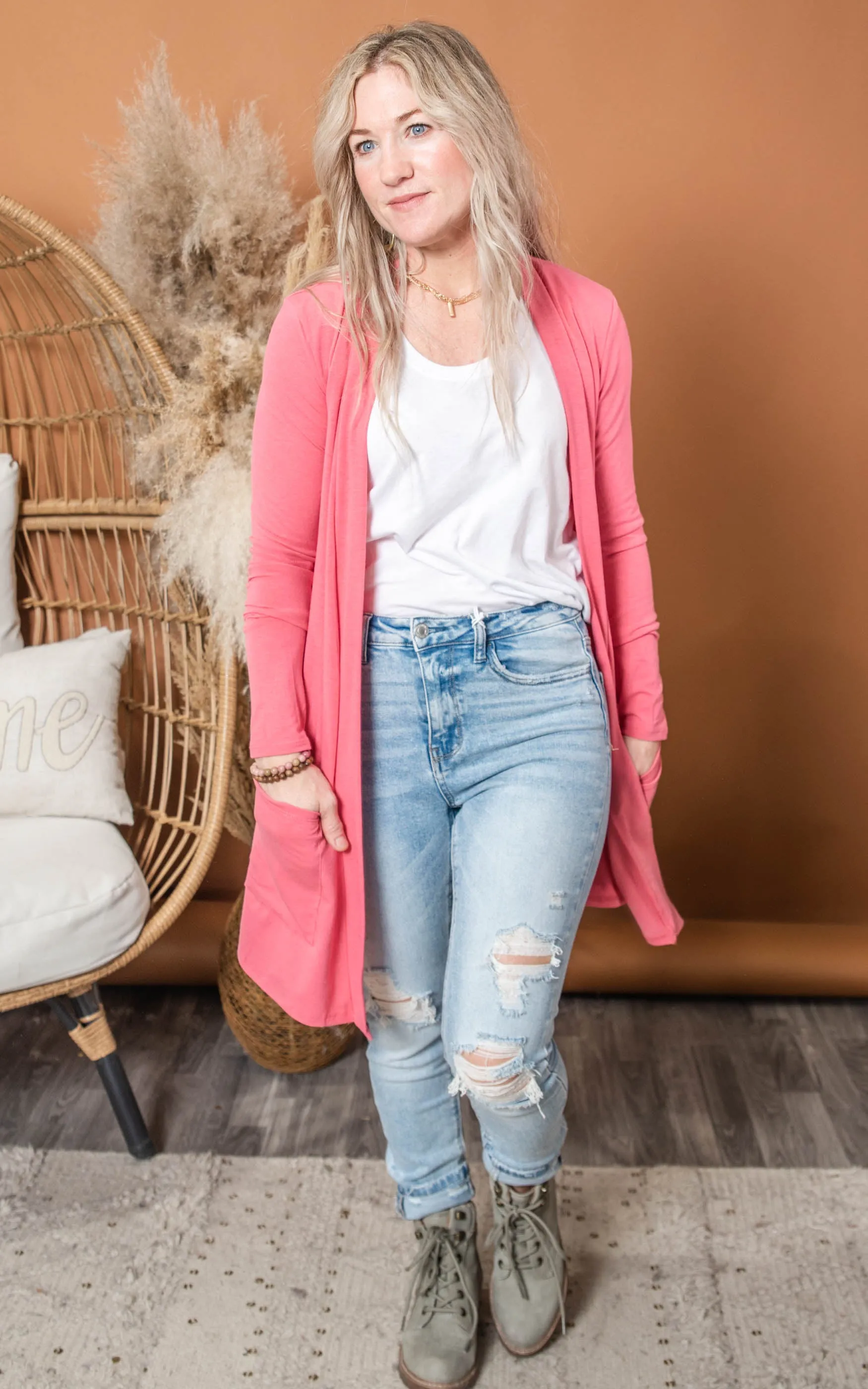 Slouchy Pocket Cardigan - Final Sale