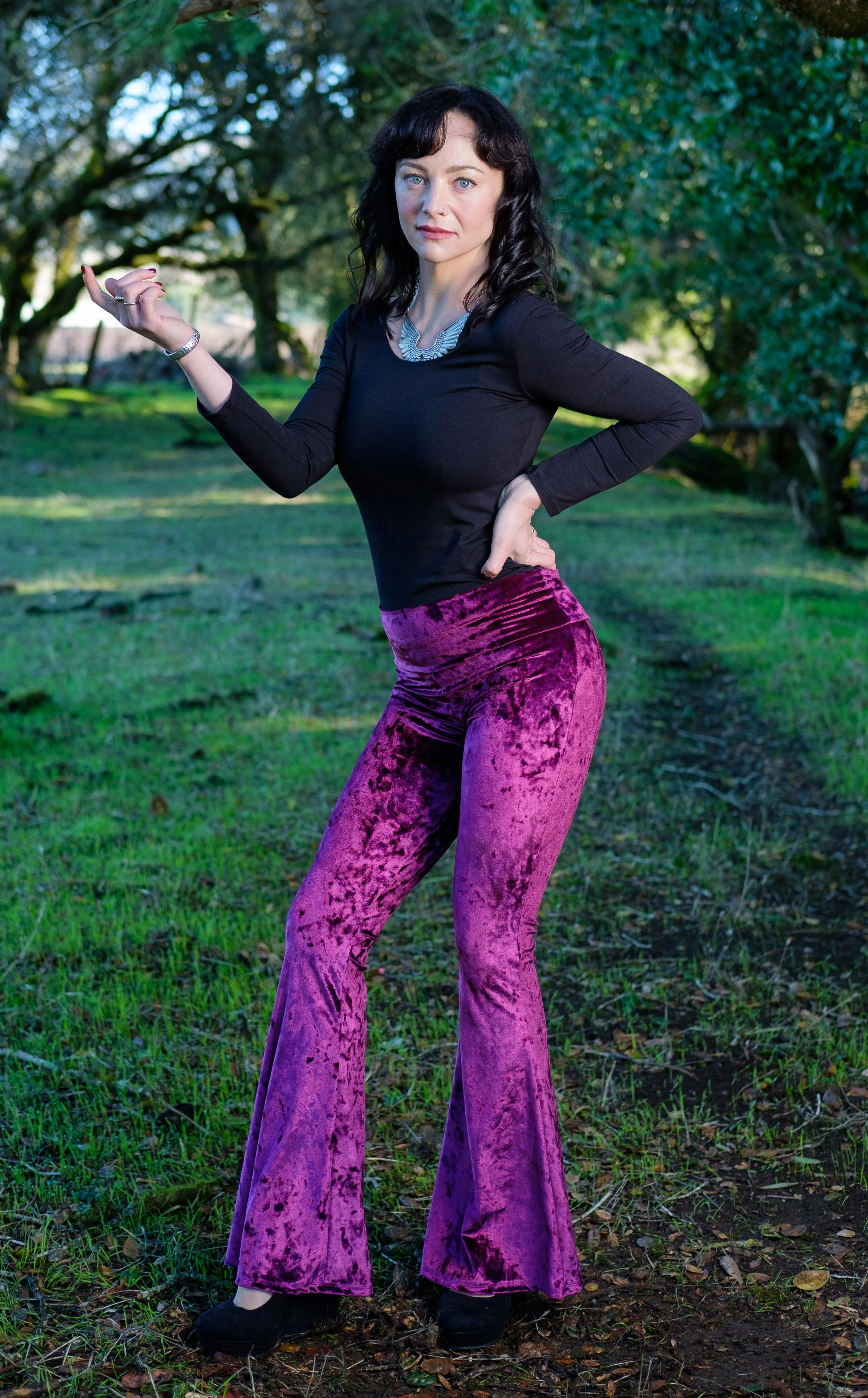 Sunset Velvet Slim Bells