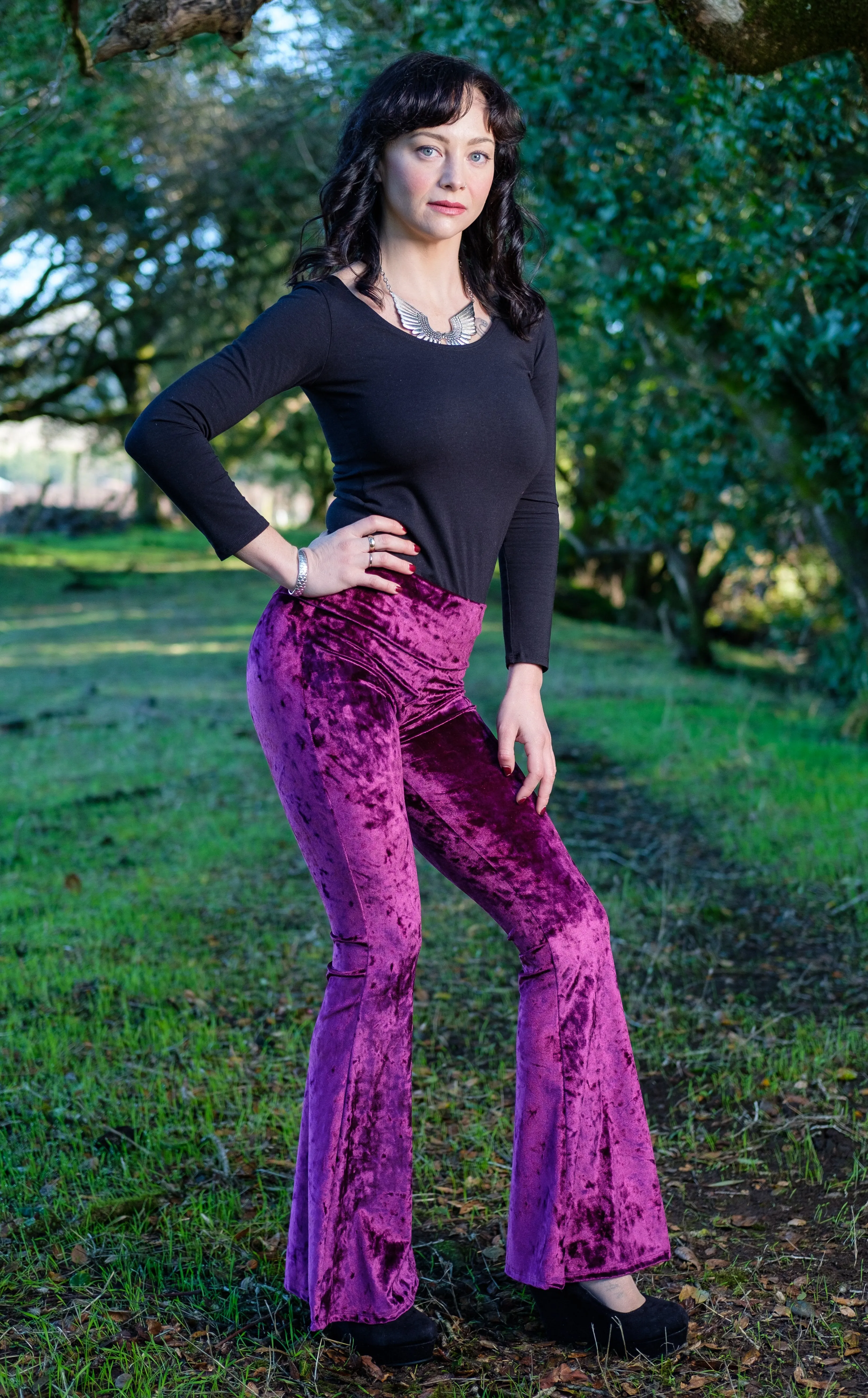 Sunset Velvet Slim Bells