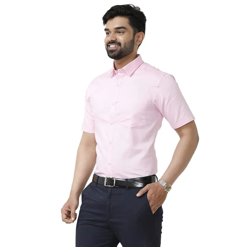 Zurich - Pink Formal Shirts for Men | Ariser